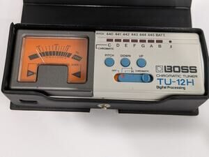 Boss TU-12H Chromatic Tuner With Case Powers On but Untested